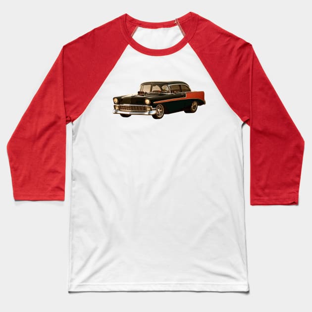 USA CAR two sides Baseball T-Shirt by Uwantmytees